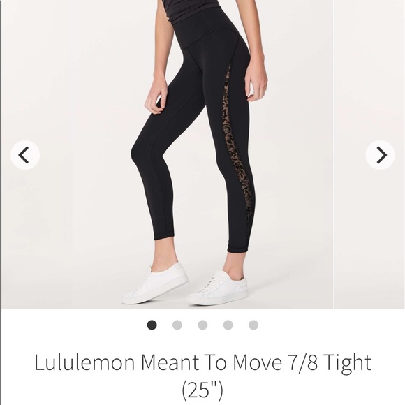lululemon athletica Pants - Hi Rise Lululemon 7/8 25” Meant To Move Tights